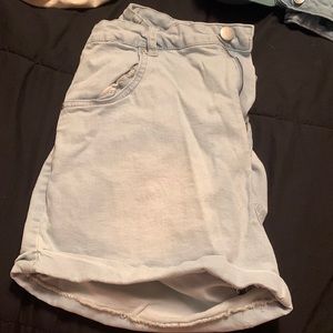 Cotton on high waist shorts